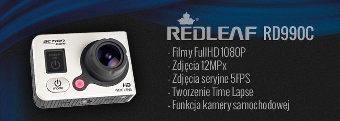 Kamera sportowa Redleaf RD 990c