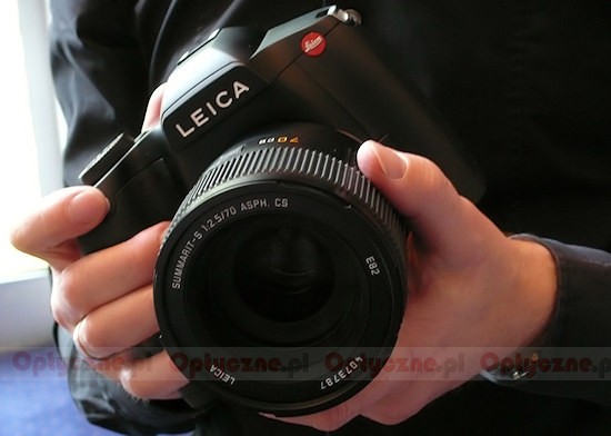 Leica S2 - zdjcia nowej lustrzanki i wicej informacji o systemie.