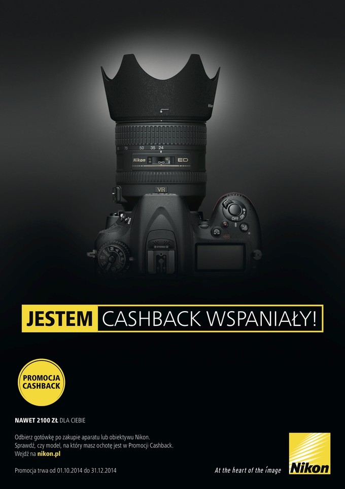 Nikon ruszy z kolejn akcj cashback