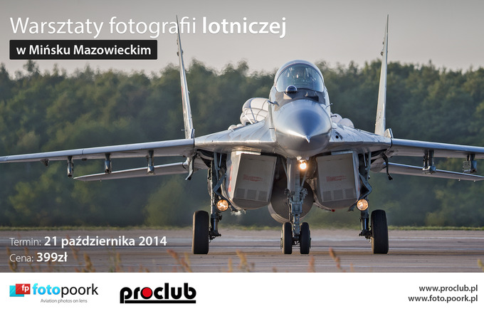Warsztaty fotografii lotniczej w Misku Mazowieckim