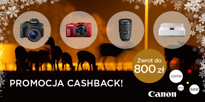 Canon startuje z kolejn edycj akcji CashBack