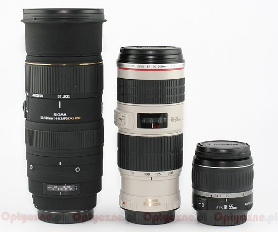 Canon EF 70-200 mm f/4L IS USM - Budowa, jakość wykonania i stabilizacja