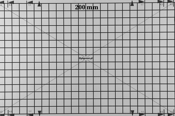 Canon EF 70-200 mm f/4L IS USM - Dystorsja