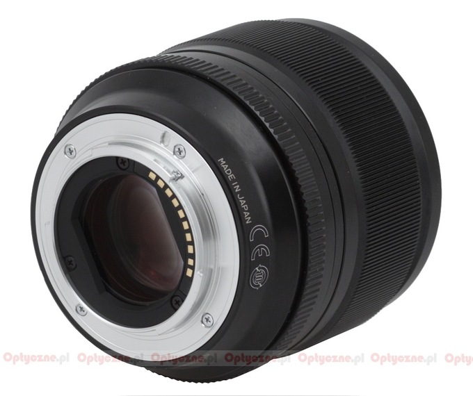 Fujifilm Fujinon XF 56 mm f/1.2 R - Budowa i jako wykonania