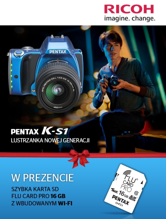 Karta Flu Card w prezencie z Pentaxem K-S1