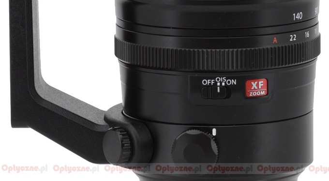 Fujifilm Fujinon XF 50-140 mm f/2.8 R LM OIS WR  - Budowa, jako wykonania i stabilizacja