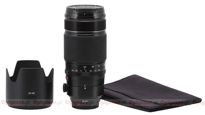 Fujifilm Fujinon XF 50-140 mm f/2.8 R LM OIS WR  - Budowa, jako wykonania i stabilizacja