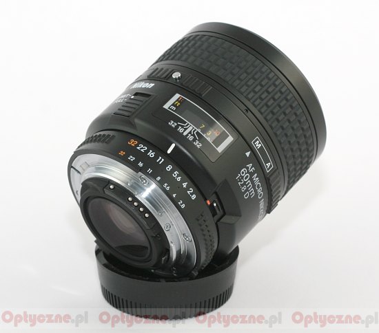 Nikon Nikkor AF Micro 60 mm f/2.8D - Budowa i jako wykonania