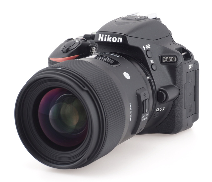 Nikon D5500 - Wstp