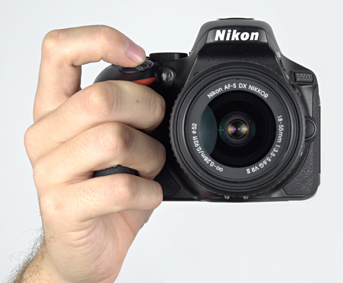 Nikon D5500 - Uytkowanie i ergonomia