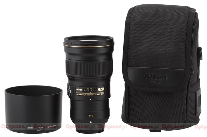 Nikon Nikkor AF-S 300 mm f/4E PF ED VR - Budowa, jako wykonania i stabilizacja