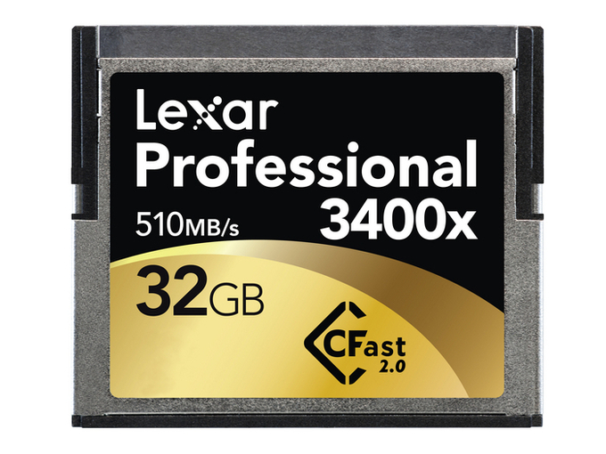 Karty Lexar Professional 3400x CFast 2.0