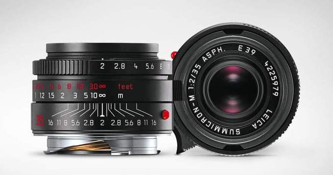 Leica Summilux-M 50 mm i Summicron-M 35 mm - Black Chrome