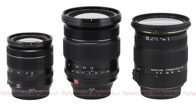 Fujifilm Fujinon XF 16-55 mm f/2.8 R LM WR - Budowa i jako wykonania