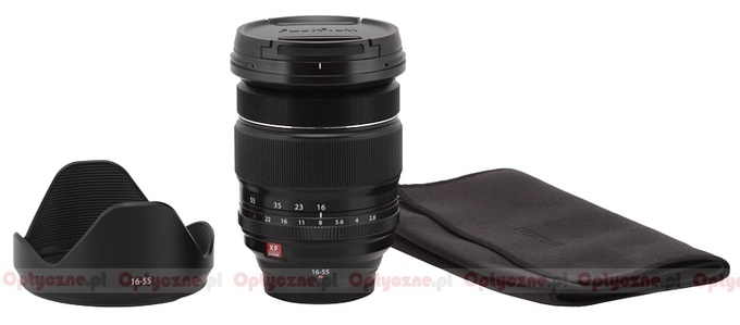 Fujifilm Fujinon XF 16-55 mm f/2.8 R LM WR - Budowa i jako wykonania