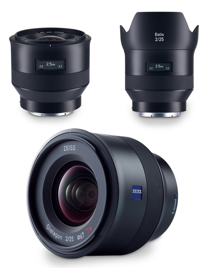 Zeiss Batis 25 mm f/2 oraz 85 mm f/1.8 z mocowaniem Sony E