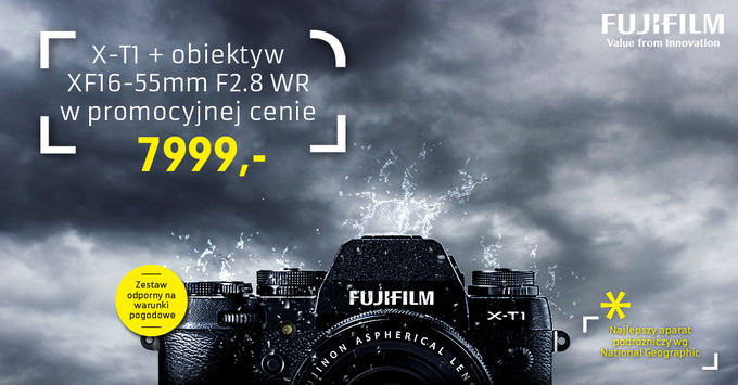 Promocje na bezlusterkowce Fujifilm