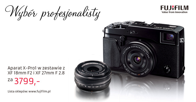 Promocje na bezlusterkowce Fujifilm