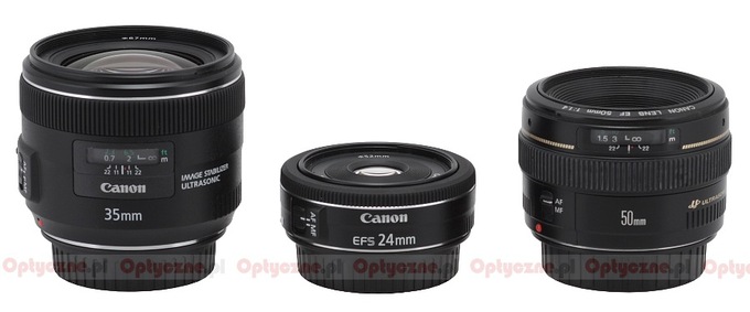 Canon EF-S 24 mm f/2.8 STM  - Budowa i jako wykonania