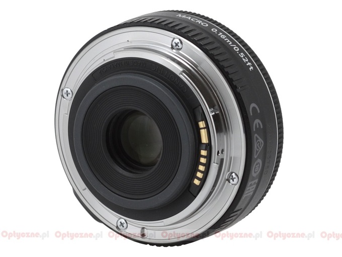 Canon EF-S 24 mm f/2.8 STM  - Budowa i jako wykonania