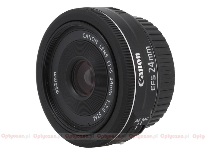 Canon EF-S 24 mm f/2.8 STM  - Budowa i jako wykonania