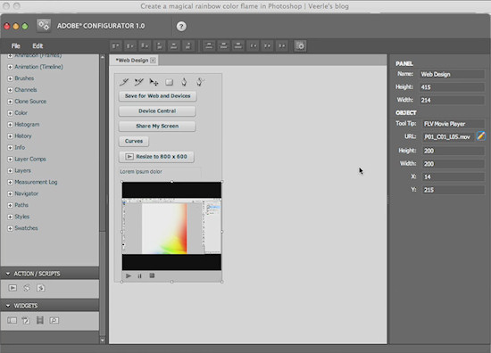 Adobe Configurator 1.0 dla Photoshop CS4