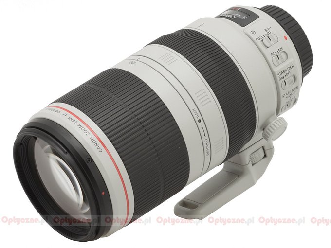 Canon EF 100-400 mm f/4.5-5.6L IS II USM - Budowa, jako wykonania i stabilizacja