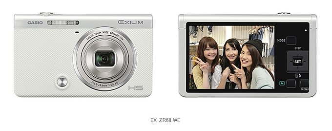 Casio Exilim EX-ZR3000 i EX-ZR60