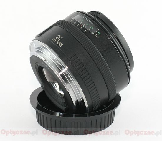 Canon EF 35 mm f/2.0 - Budowa i jako wykonania