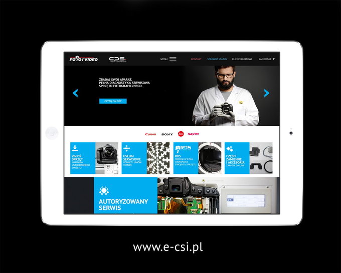 CSI Foto i Video z now stron internetow