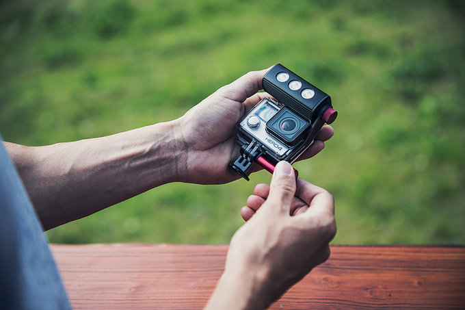 Manfrotto Off road ThrilLED - owietlenie dla kamer sportowych
