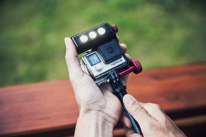 Manfrotto Off road ThrilLED - owietlenie dla kamer sportowych