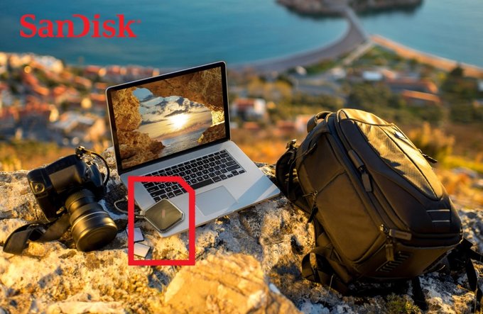Przenony dysk SSD SanDisk Extreme 500