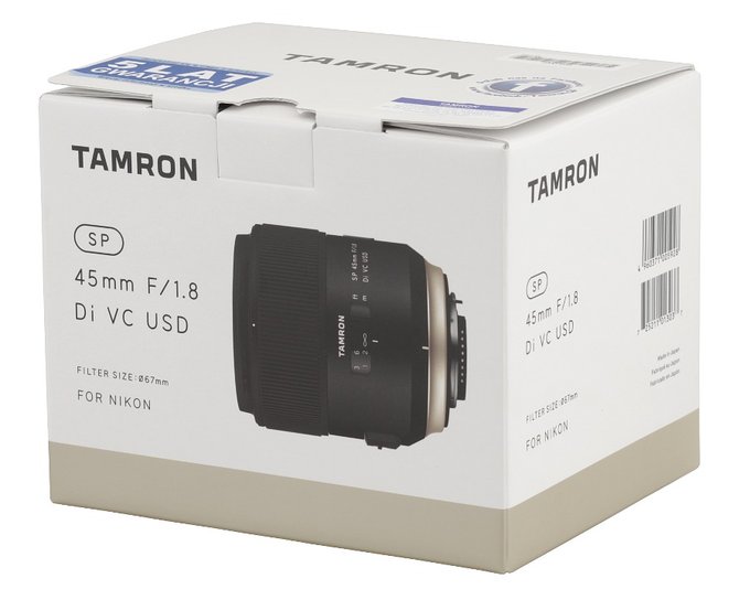Tamron SP 45 mm f/1.8 Di VC USD - Budowa, jako wykonania i stabilizacja
