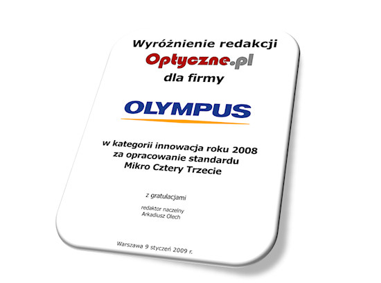 Plebiscyt na Produkt Roku 2008 - wyniki - Podsumowanie Plebiscytu na Produkt Roku 2008 wg Czytelnikw Optyczne.pl