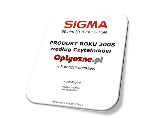 Plebiscyt na Produkt Roku 2008 - wyniki - Podsumowanie Plebiscytu na Produkt Roku 2008 wg Czytelnikw Optyczne.pl