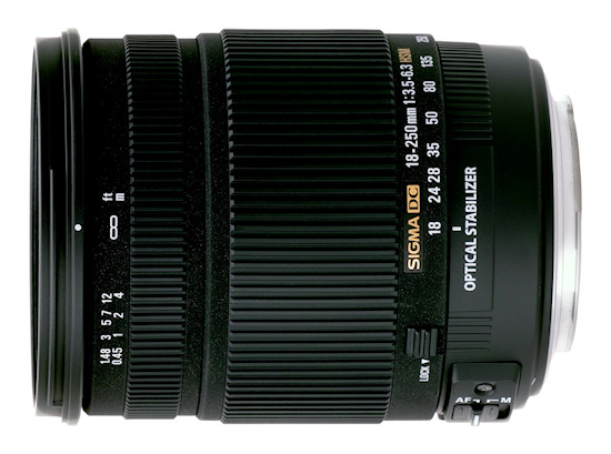 Sigma 18-250 mm f/3.5-6.3 DC OS HSM