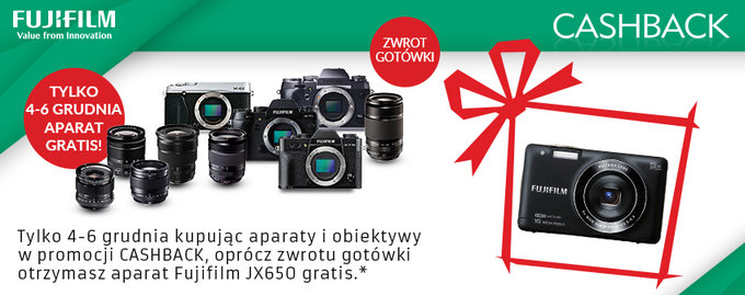 Fujifilm - aparat od Mikoaja gratis