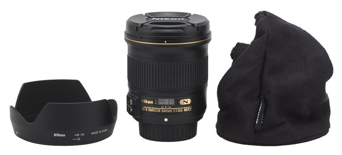 Nikon Nikkor AF-S 24 mm f/1.8G ED - Budowa i jako wykonania