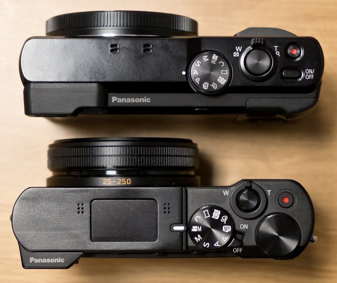 Panasonic TZ100 oraz TZ80 w naszych rkach - Budowa