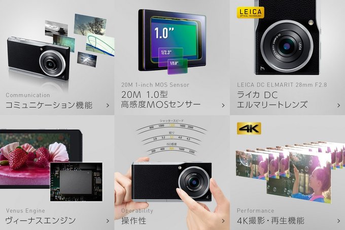 Panasonic Lumix DMC-CM10 - nowy smartfon dla fotografw