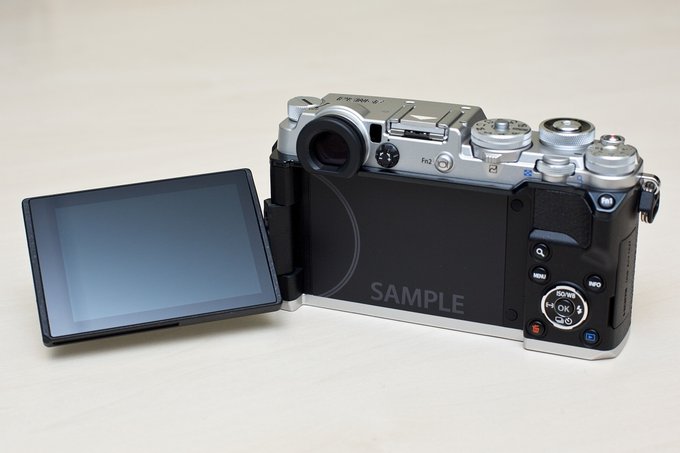Olympus PEN-F - pierwsze wraenia  - Ekran, wizjer i menu