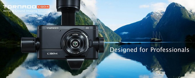 Yuneec CGO4 - kamera 4K dla drona na bazie GH4