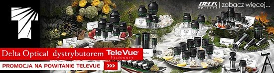 Delta Optical przedstawicielem TeleVue w Polsce
