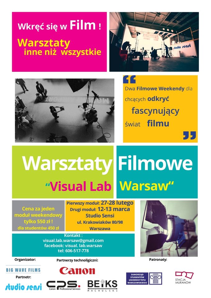 Dwa filmowe weekendy w Warszawie