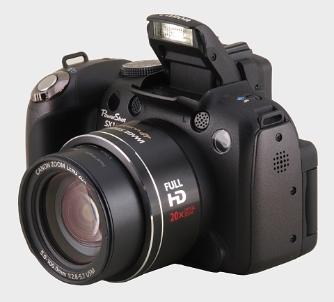 Canon PowerShot SX1 IS - Wygląd i jakość wykonania Canon PowerShot SX1 IS - Wygląd i jakość wykonania