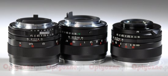 Obiektywy z bagnetem K od firmy Carl Zeiss Obiektywy z bagnetem K od firmy Carl Zeiss