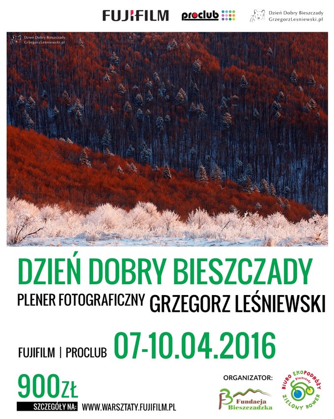 Dzie dobry Bieszczady - w kwietniu plener fotograficzny