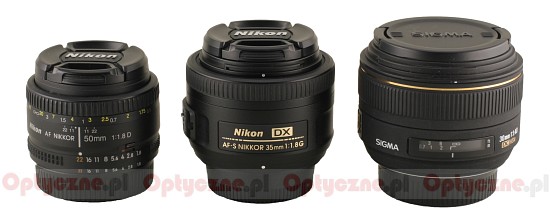 Nikon Nikkor AF-S DX 35 mm f/1.8G - Budowa i jakość wykonania