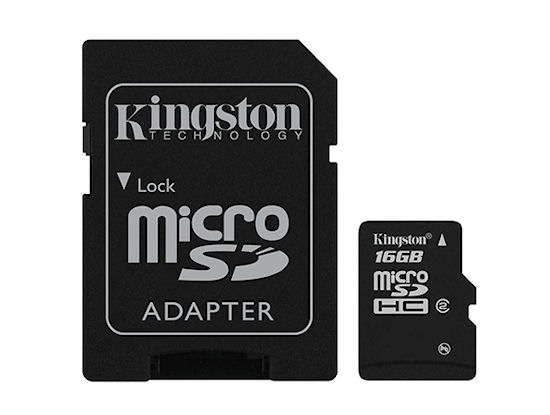 Karty microSDHC 16GB od Kingstona